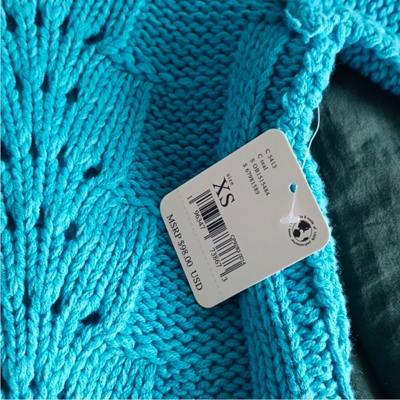 NWT Free People Bell Song Pullover Knit Sweater - XS - Picture 5 of 7